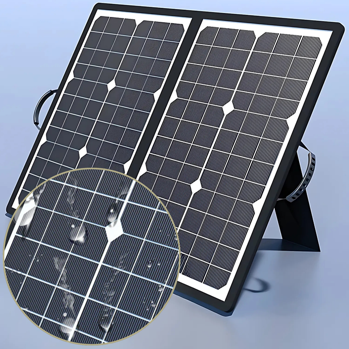 Kalsten | SolaraX 1000W Foldable Solar Panel Kit | Complete Set with MPPT & USB/Type-C | For Camping, Car, Boat & Caravan