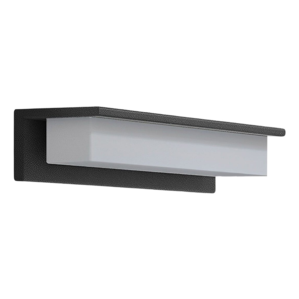 Minimalist Rectangular Waterproof LED Modern Solar Wall Lamp Exterior Lights | Kalsten