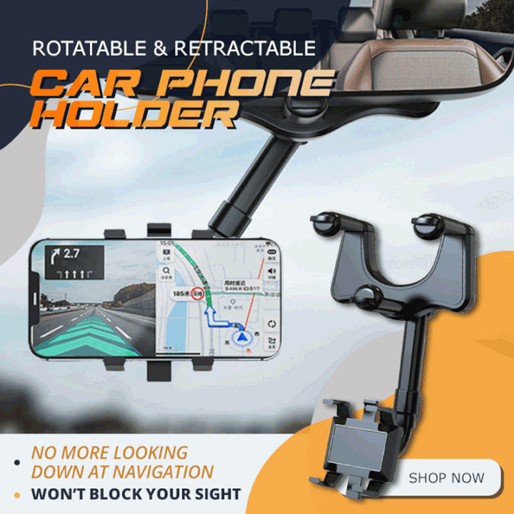 Rotatable & Extendable Car Phone Holder | Kalsten