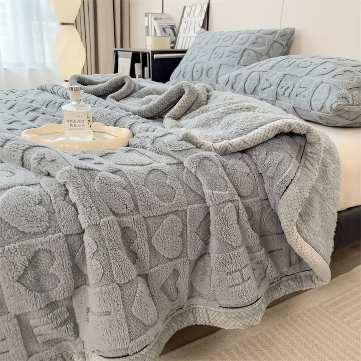 Stylish Coral Fleece Blanket for Ultimate Comfort Kalsten