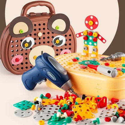 Skanto | Creative Construction Toy with Mini Drill for Kids Ages 6+