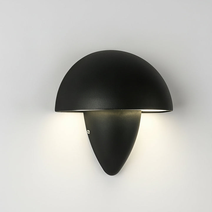 Modern Mushroom Outdoor Sconce - Waterproof Aluminum LED (6W) | Kalsten