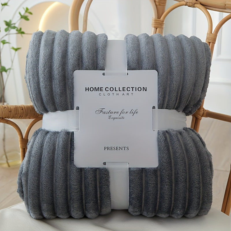 Luxury Flannel Polyester Blanket – Ultimate Comfort & Warmth Kalsten