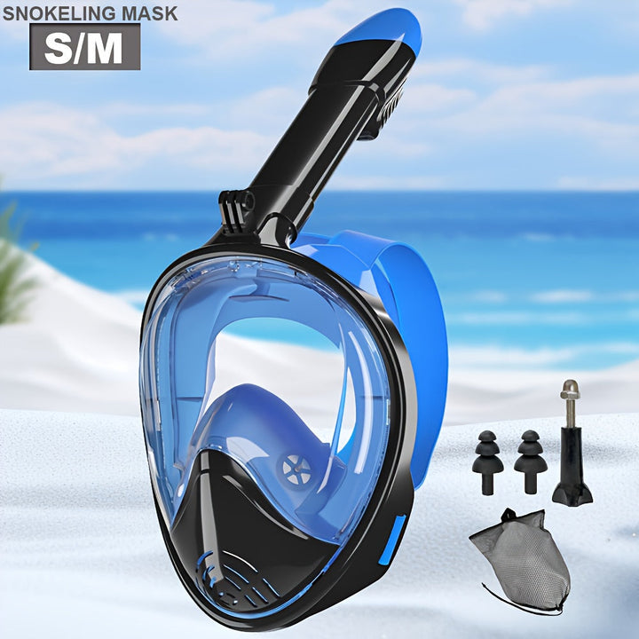 Full-face snorkel mask with 180° visibility | Kalsten