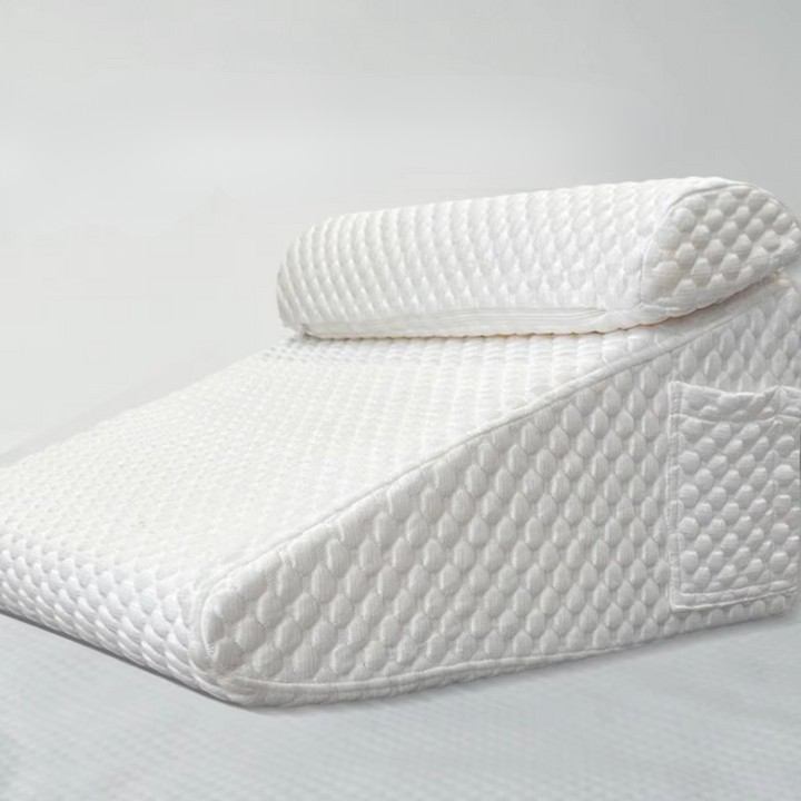 Kalsten | Dual Comfort Memory Foam Orthopedic Wedge Pillows with Breathable Covers