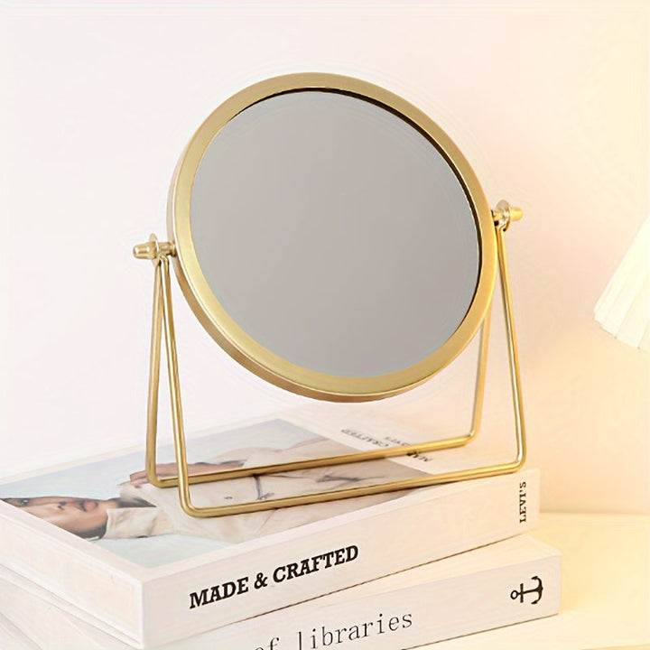 VintageGlow – Adjustable Makeup Mirror with Iron Frame Kalsten
