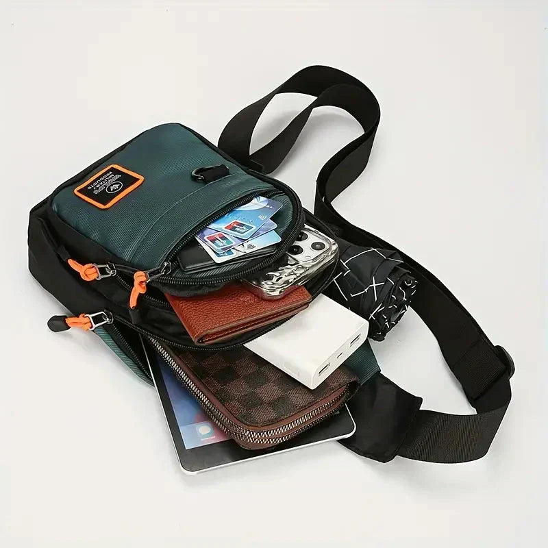Skanto | UrbanTrail – Durable Men's Shoulder Bag | Waterproof Crossbody Travel & Everyday Bag
