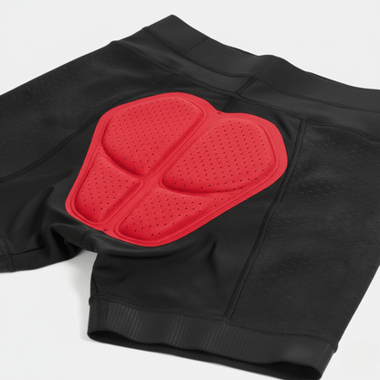 Women's cycling shorts with 4D gel padding