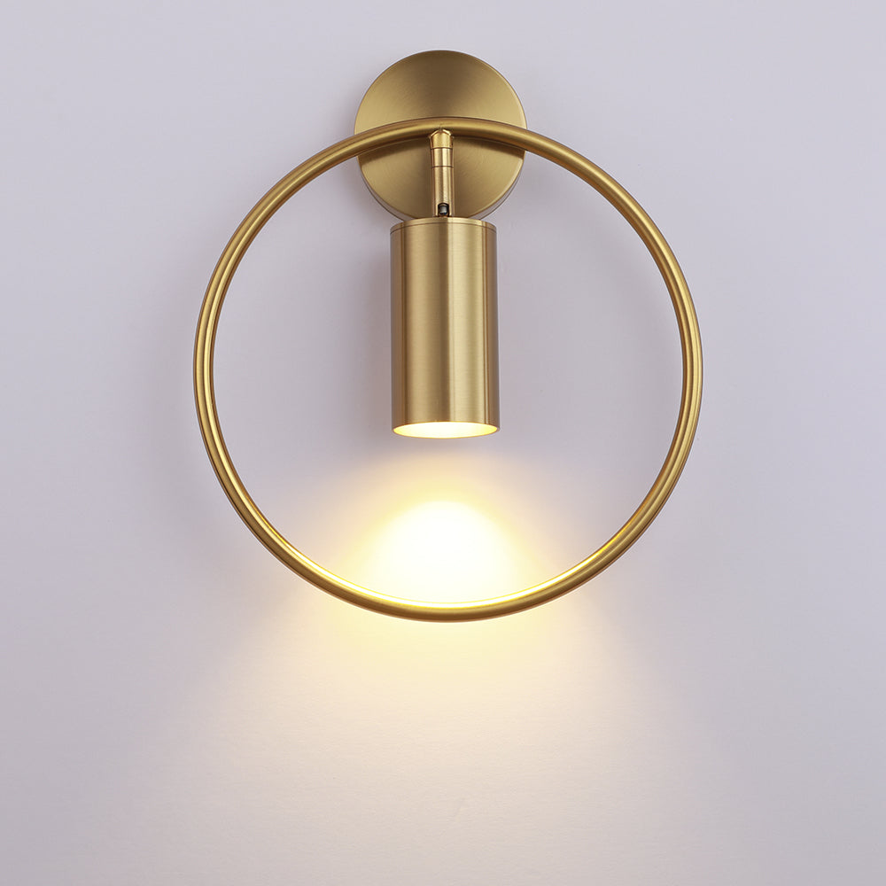 OpulentGlow Wall Lamp - Golden Elegance for Your Interior Kalsten