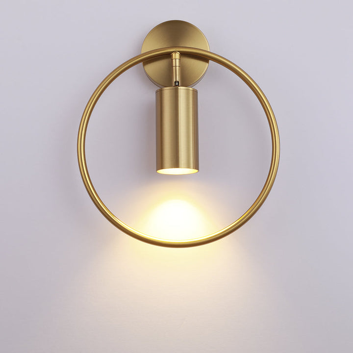 OpulentGlow Wall Lamp - Golden Elegance for Your Interior Kalsten