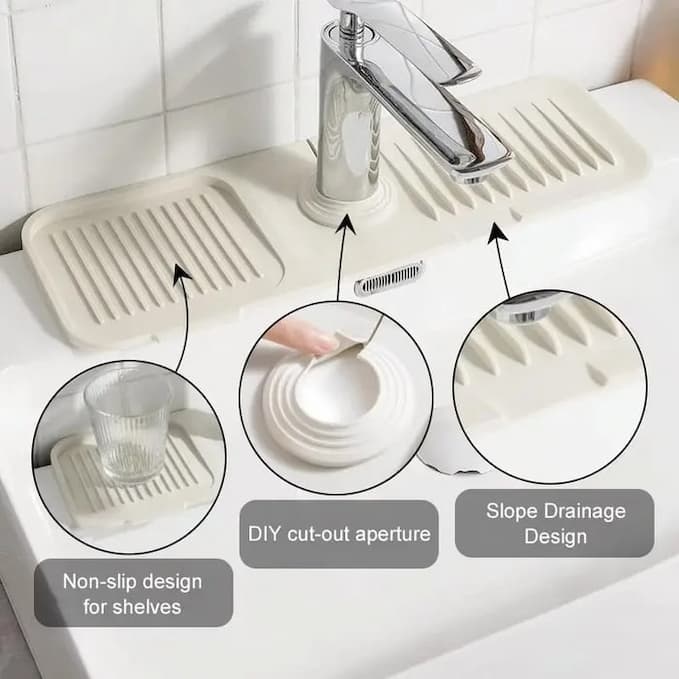 PowerSplashGuard — Finally dry work surfaces and a kitchen that shines with cleanliness | Kalsten