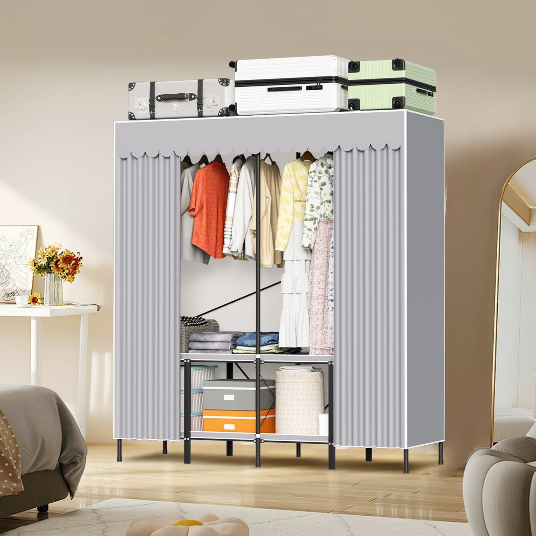 Foldable wardrobe bedroom cabinet | Kalsten