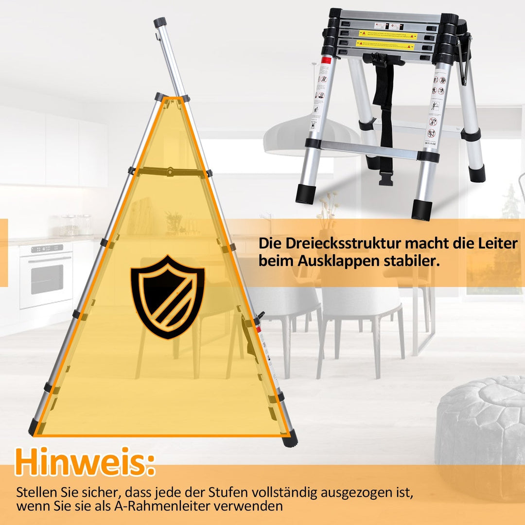 Telescoping ladder Folding ladder A-frame | Kalsten