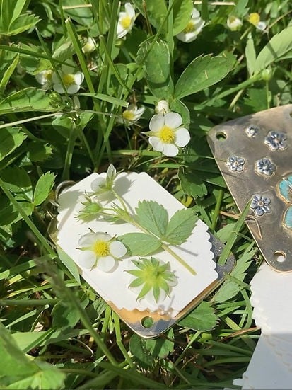 Kalsten | Mini Flower Press | Compact Botanical Keepsake Maker | Portable Craft Tool