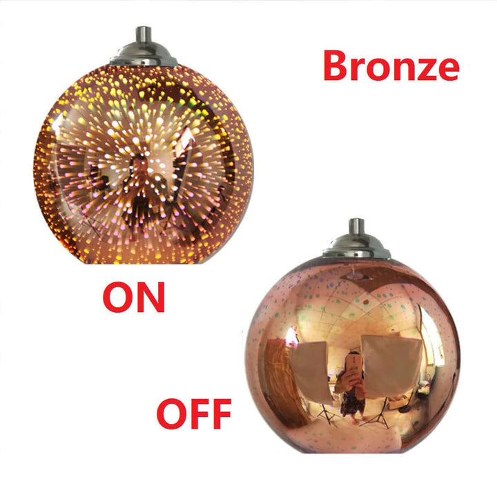 3D Ball Glass Chandelier Creative Colorful | Kalsten