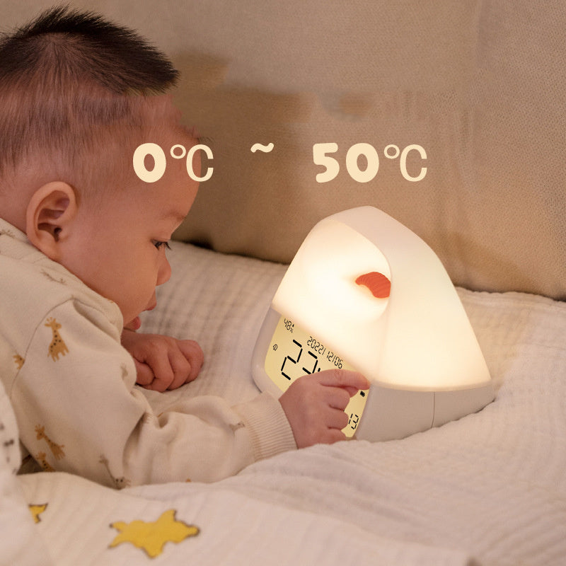 BROOKE Night Lamp Alarm Clock - Portable alarm clock with soft LED light | Kalsten