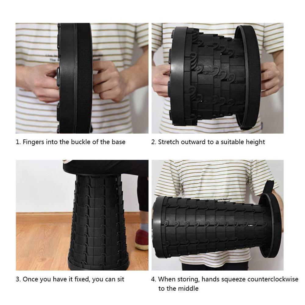 Kalsten | Improved retractable folding stool