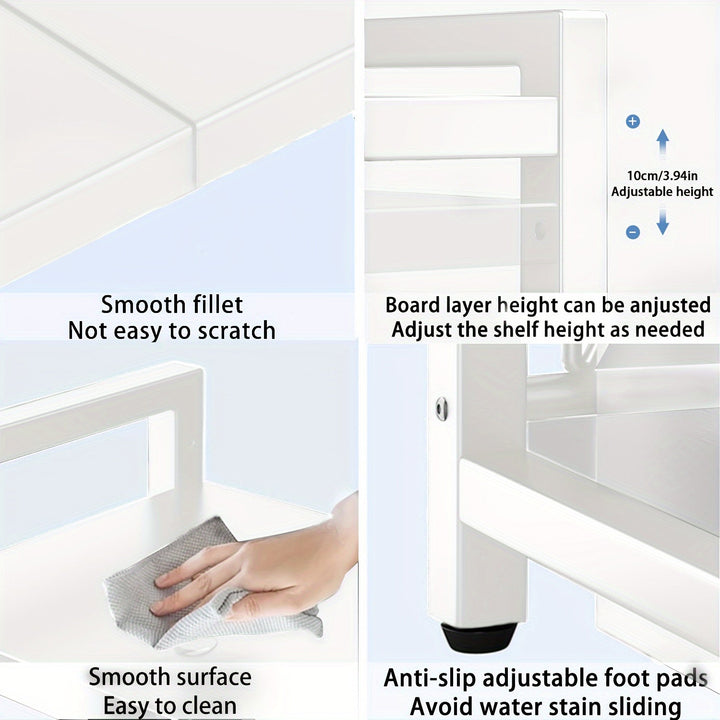 Expandable Microwave Shelf 2 Levels | Kalsten
