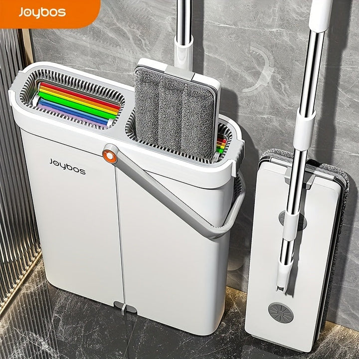 Mop set with bucket | 33 cm or 40 cm flat mop | Kalsten