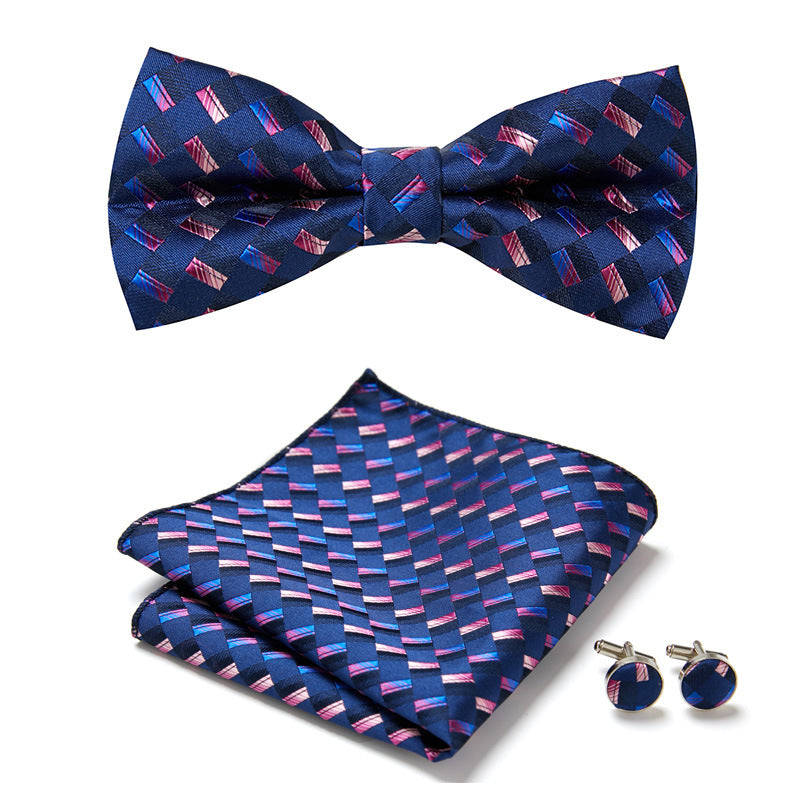 Three-piece set with stylish bow ties Kalsten