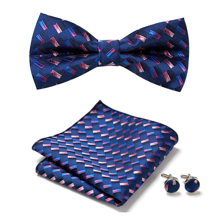 Three-piece set with stylish bow ties Kalsten