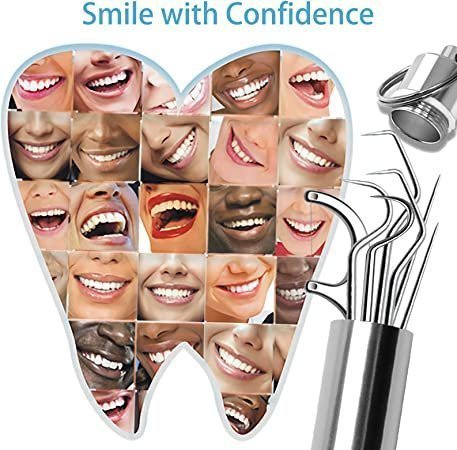 7-piece stainless steel toothpick set | Kalsten