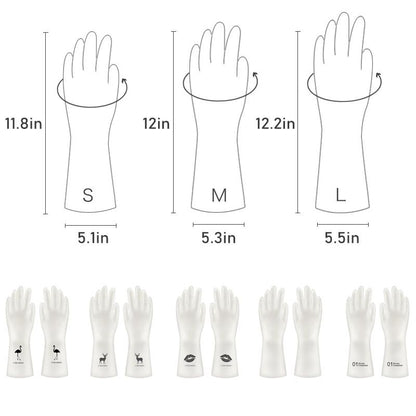 Household Dishwashing Gloves (10 Pairs) | Norvo