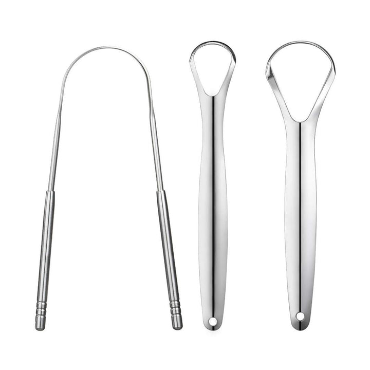 3Pcs Stainless Steel Tongue Cleaners | Kalsten