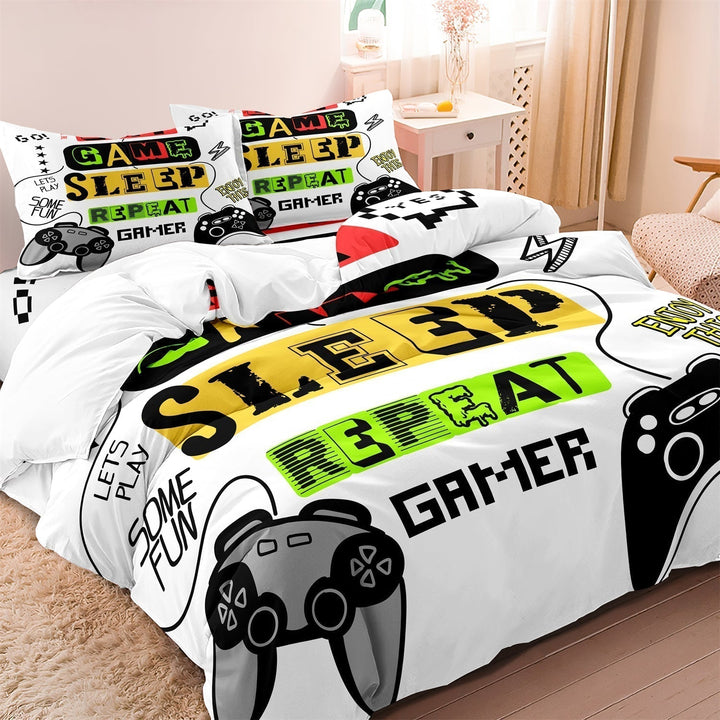 GameDreamer: Luxury Duvet Cover for Adventurous Bedrooms Kalsten