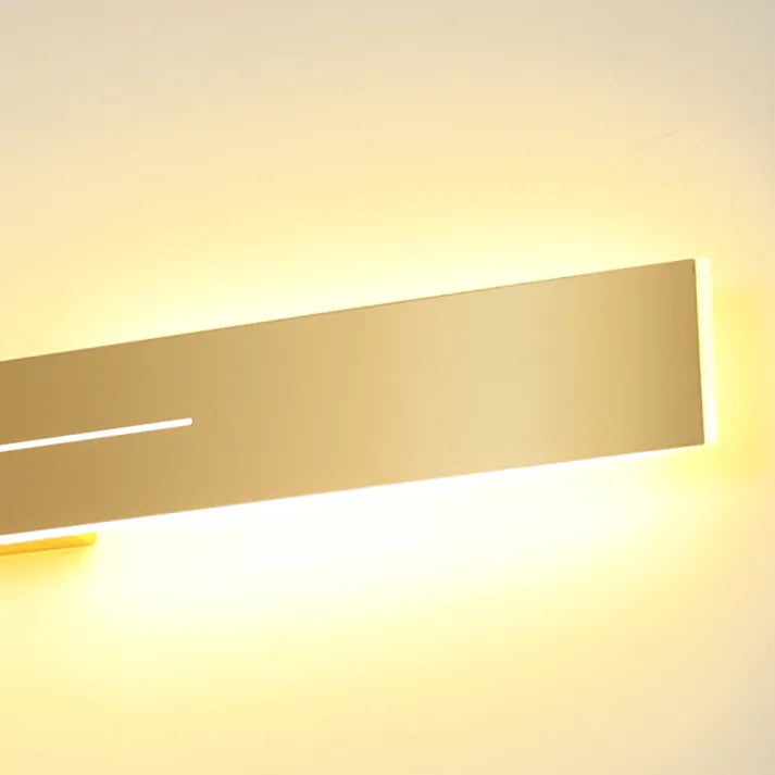 Modern Black Vertical LED Wall Lamp
