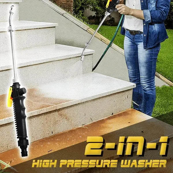 Kalsten | 2-in-1 High Pressure Cleaner Attachment – Transforms the Garden Hose into a Water Jet