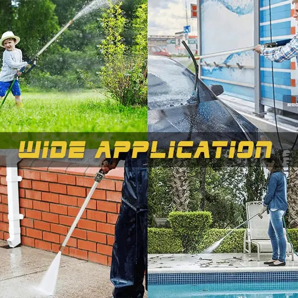 Kalsten | 2-in-1 High Pressure Cleaner Attachment – Transforms the Garden Hose into a Water Jet