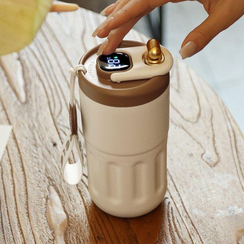 Portable Smart Stainless Steel Coffee Cup | Kalsten
