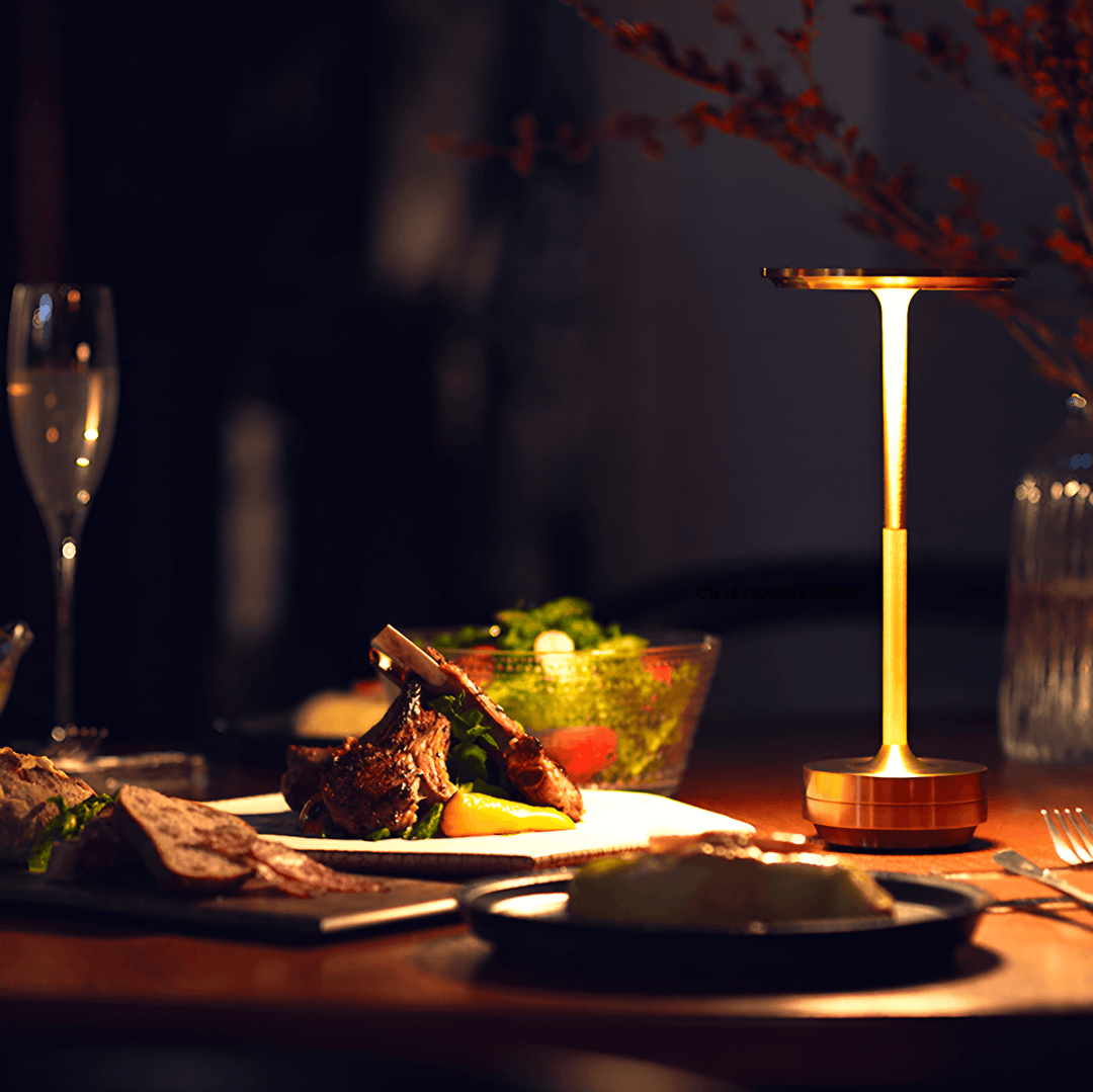 AmiGlow Rechargeable Wireless LED Table Lamp | Kalsten