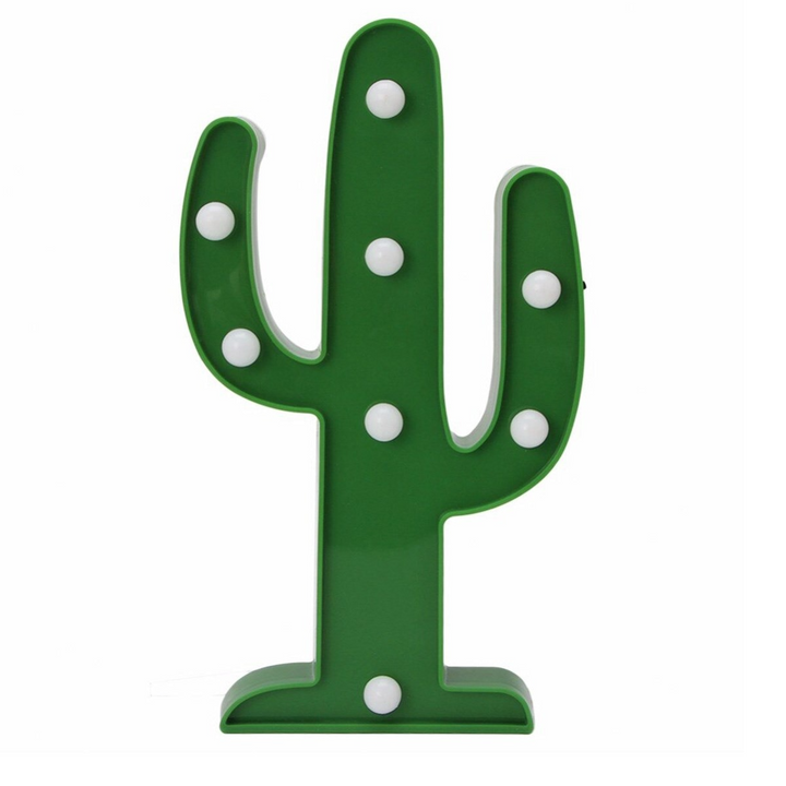 Cute Cactus Night LED Lights | Kalsten