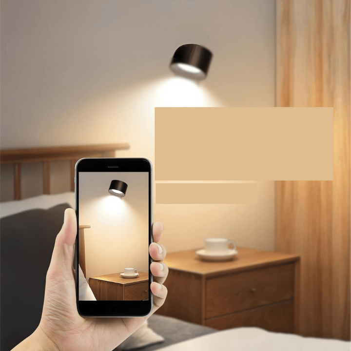FlexiLamp – Wireless 360° Rechargeable Wall Lamp