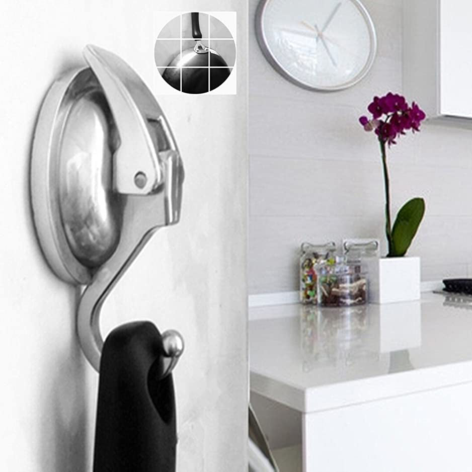 Kalsten | 2-Pack: Heavy-Duty Vacuum Suction Cup Hooks