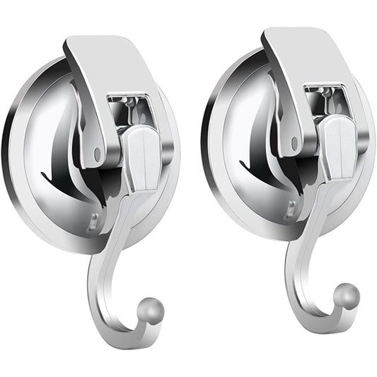 2-pack: High-performance vacuum suction cup hooks