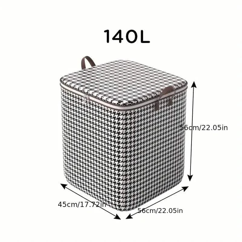 Kalsten | 2-Pack: Quilt Storage Bag Organizer Nonwoven Dustproof Foldable Closet Space-Saving Bag