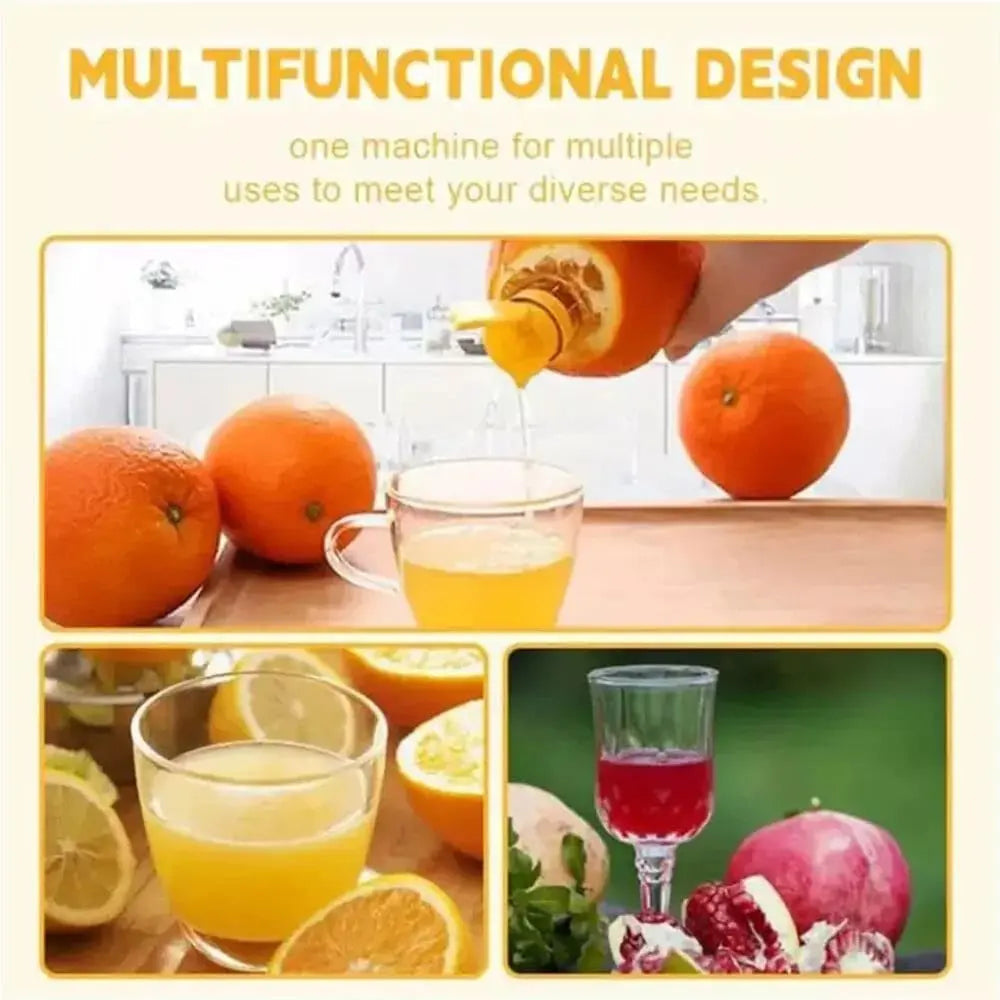 Kalsten | 2-piece lemon squeezer set with screw attachment – Fresh juice everywhere & anytime!
