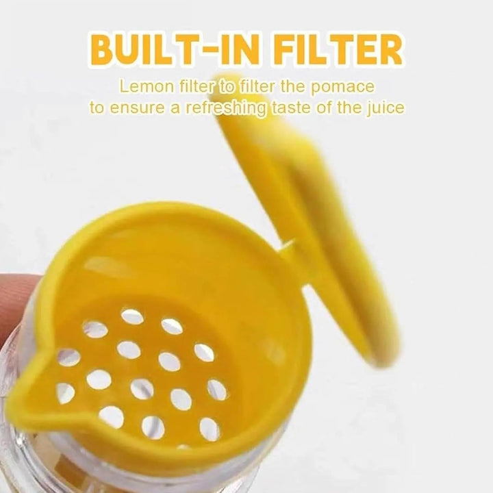 Kalsten | 2-piece lemon squeezer set with screw attachment – Fresh juice everywhere & anytime!