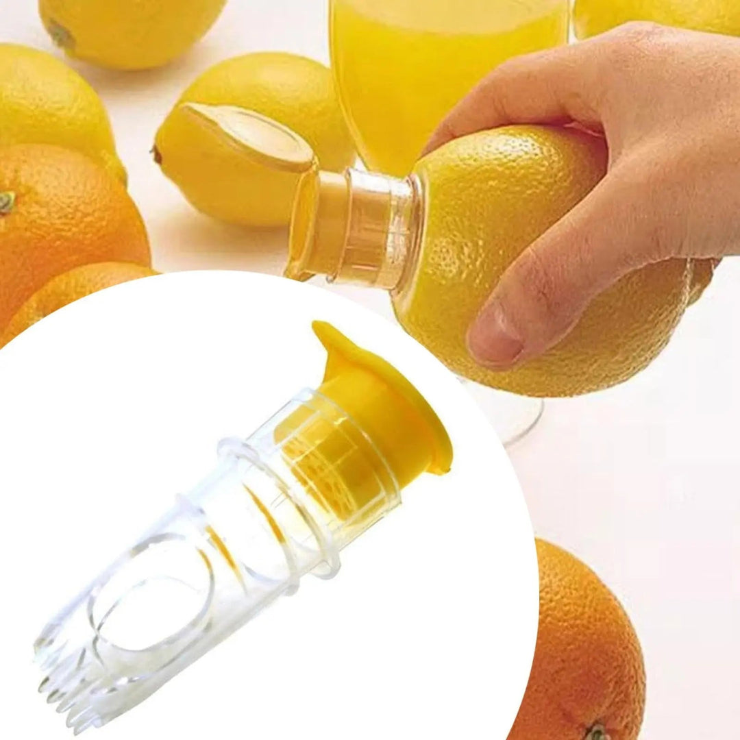 Kalsten | 2-piece lemon squeezer set with screw attachment – Fresh juice everywhere & anytime!