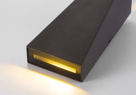 Simple Trapezoidal Outdoor Waterproof LED 2-Light Wall Sconce Lamp | Kalsten