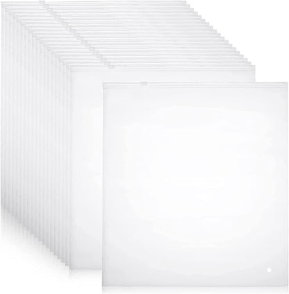 BowLift | Multi-Purpose Frosted Zip Storage Bags – 20-Pack Plastic Garment Sleeves (Buy 2 Sets, Take 1 FREE)