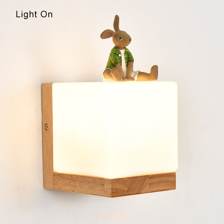 EcoChic Cube Wall Lamp – Sustainable & Modern Design Kalsten