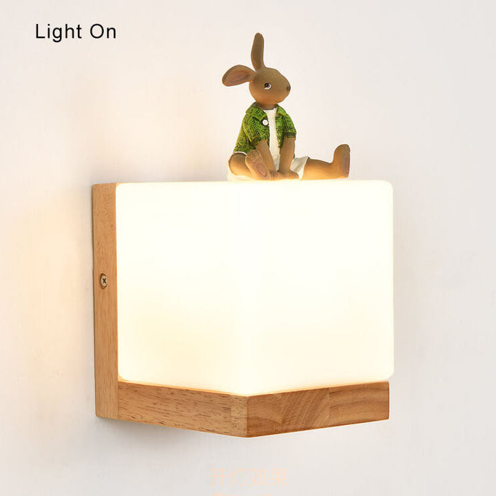 EcoChic Cube Wall Lamp – Sustainable & Modern Design Kalsten