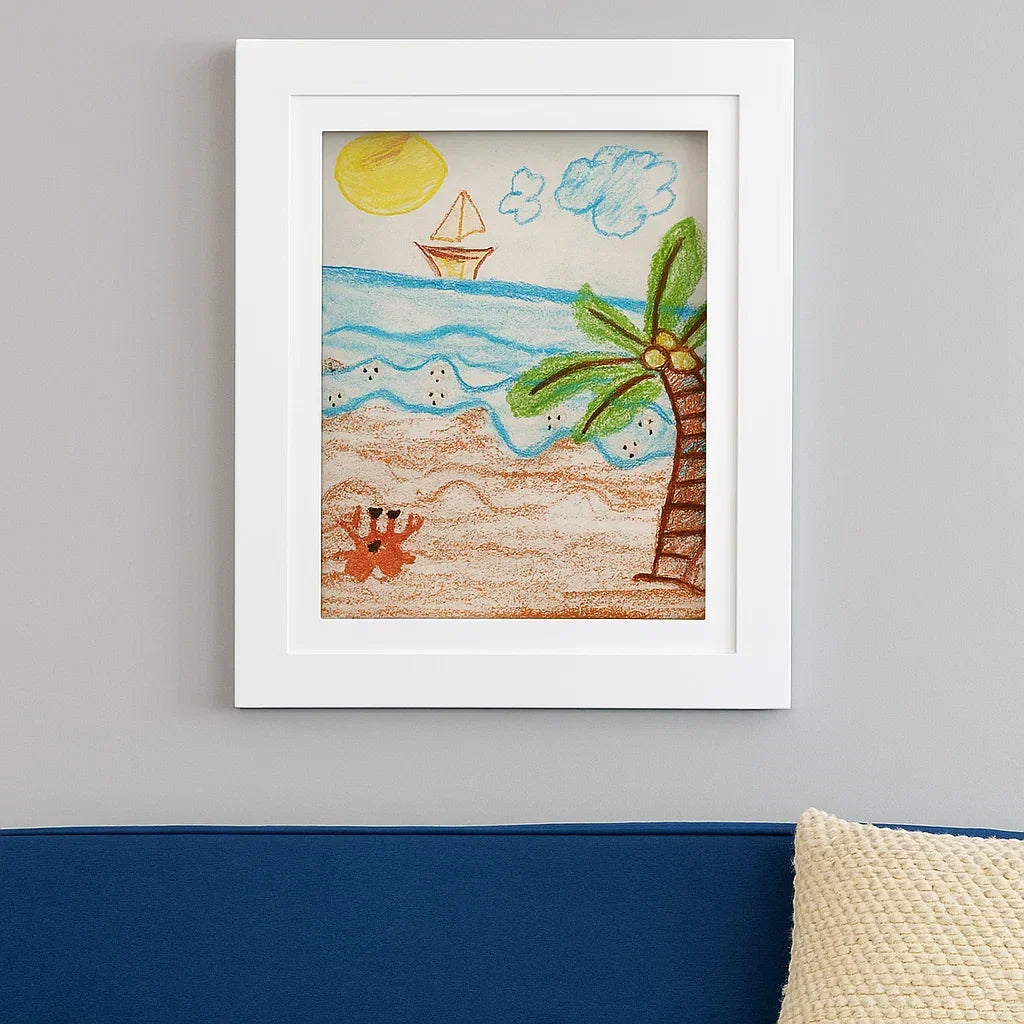 Wooden Hinged Art Display Photo Frame Kalsten