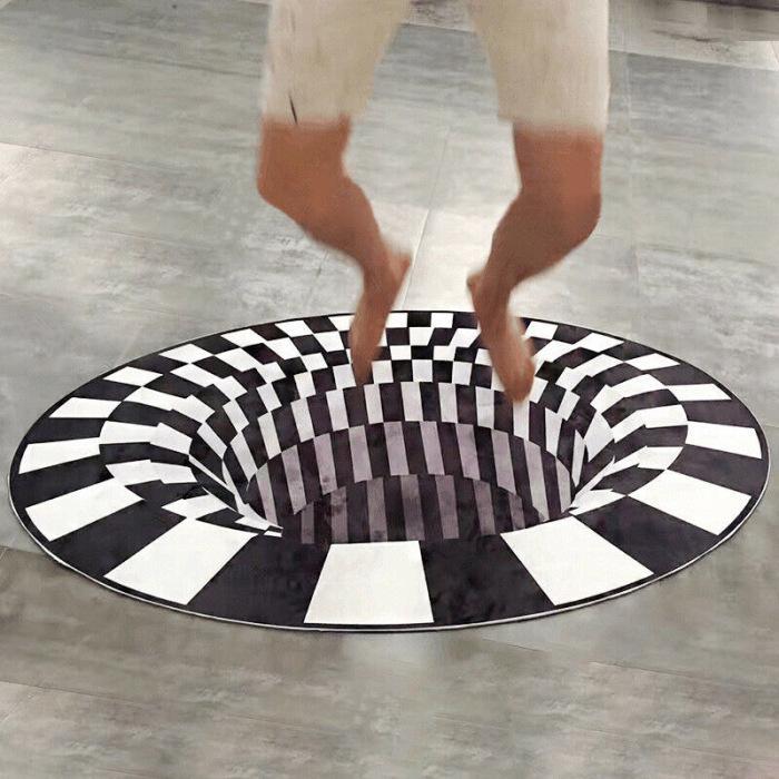 Vortex Illusion Rug | Kalsten