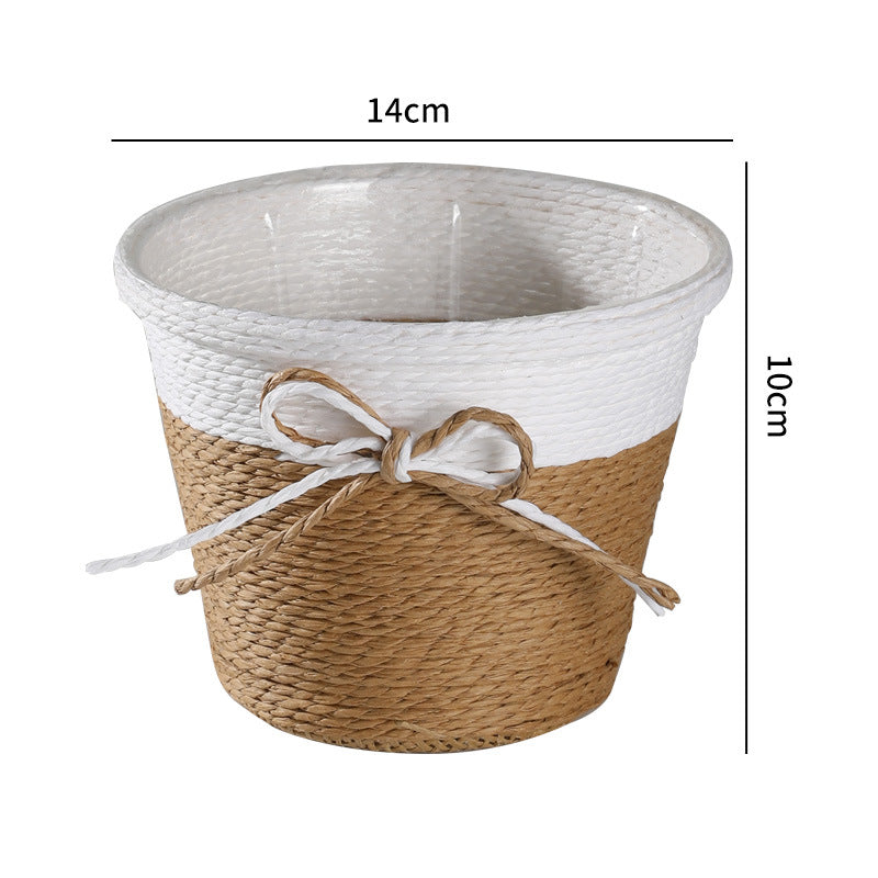 Decorative Woven Planter Kalsten