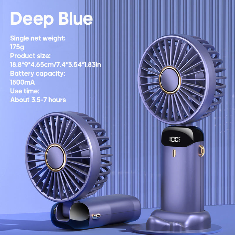Portable USB Handheld Mini Fan with Phone Stand | Kalsten